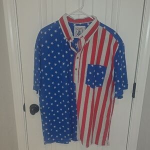 Chubbies Patriotic Shirt - Red, White, and Blue